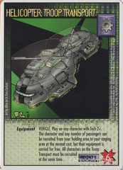 Helicopter: Troop Transport [White Border]